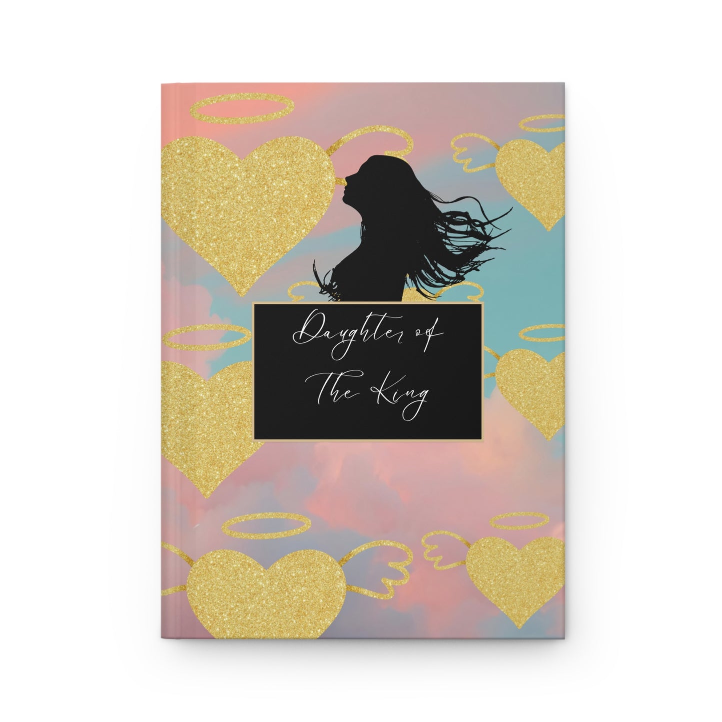 Inspirational Hardcover Journal for Daughters of The King - Identity Affirmation & Scripture Reflection