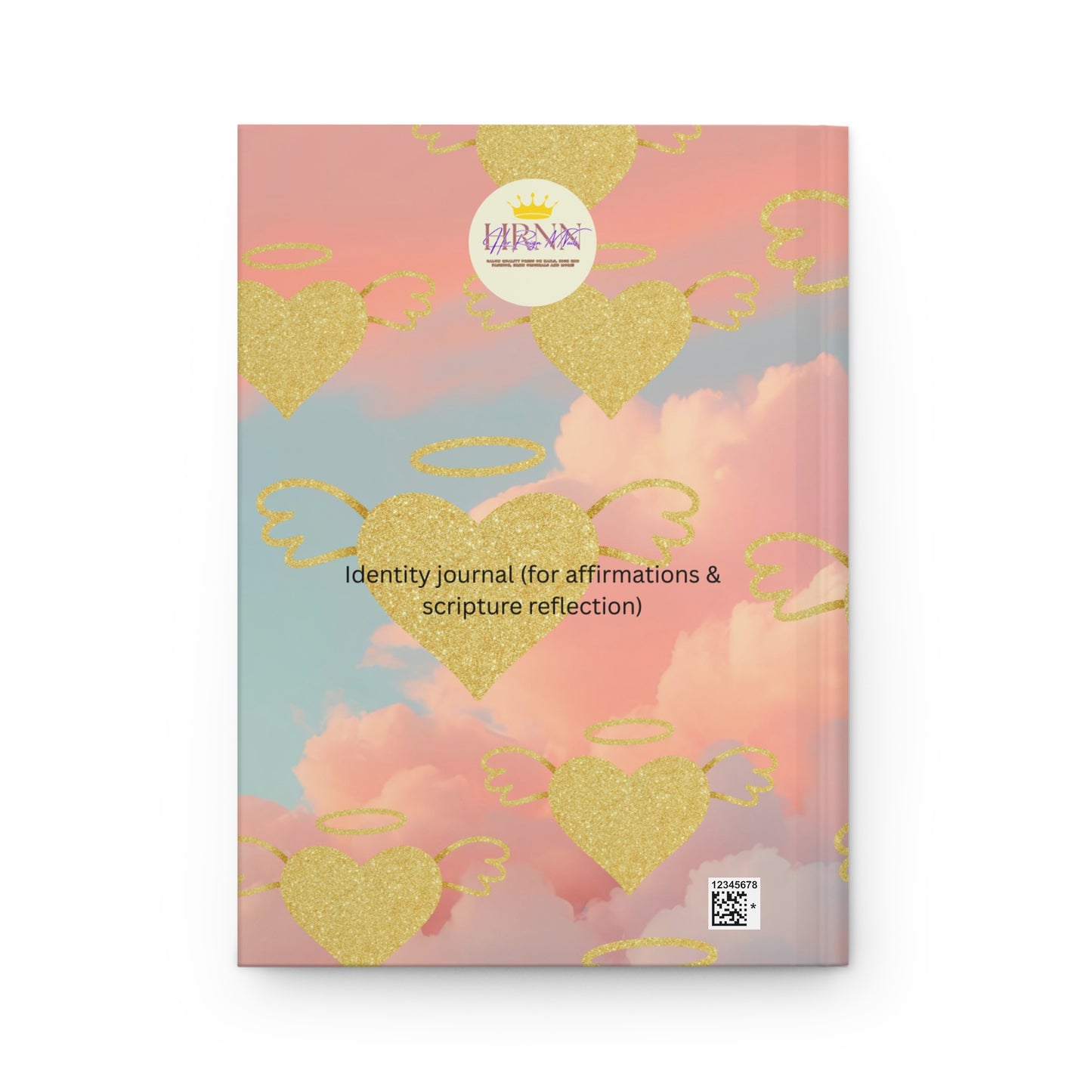 Inspirational Hardcover Journal for Daughters of The King - Identity Affirmation & Scripture Reflection